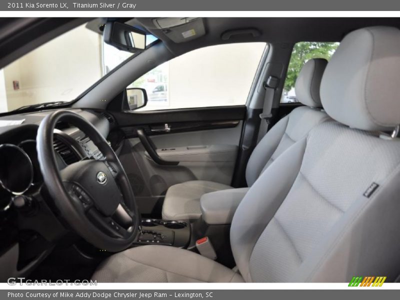 Titanium Silver / Gray 2011 Kia Sorento LX