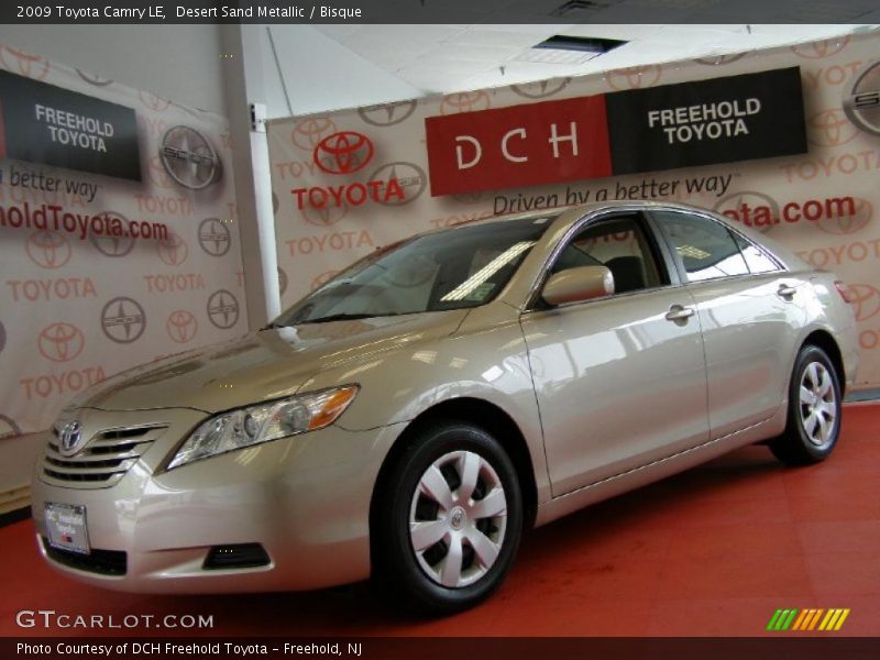 Desert Sand Metallic / Bisque 2009 Toyota Camry LE
