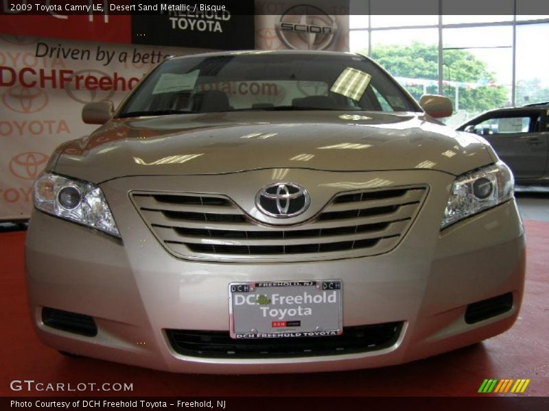 Desert Sand Metallic / Bisque 2009 Toyota Camry LE