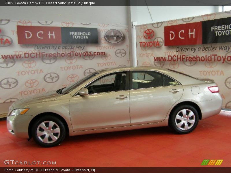 Desert Sand Metallic / Bisque 2009 Toyota Camry LE