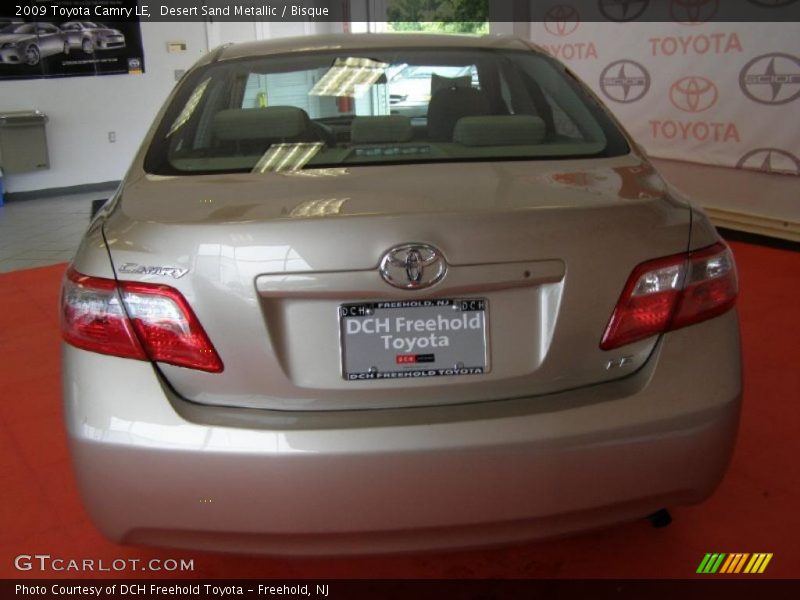 Desert Sand Metallic / Bisque 2009 Toyota Camry LE
