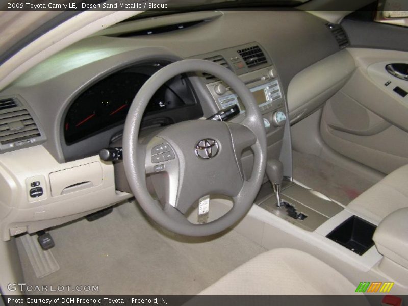 Desert Sand Metallic / Bisque 2009 Toyota Camry LE