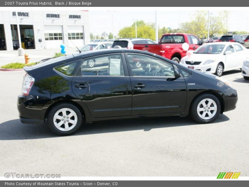 Black / Bisque Beige 2007 Toyota Prius Hybrid