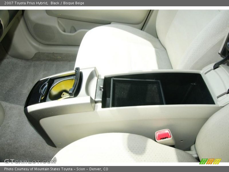 Black / Bisque Beige 2007 Toyota Prius Hybrid