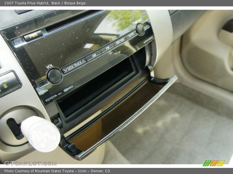 Black / Bisque Beige 2007 Toyota Prius Hybrid