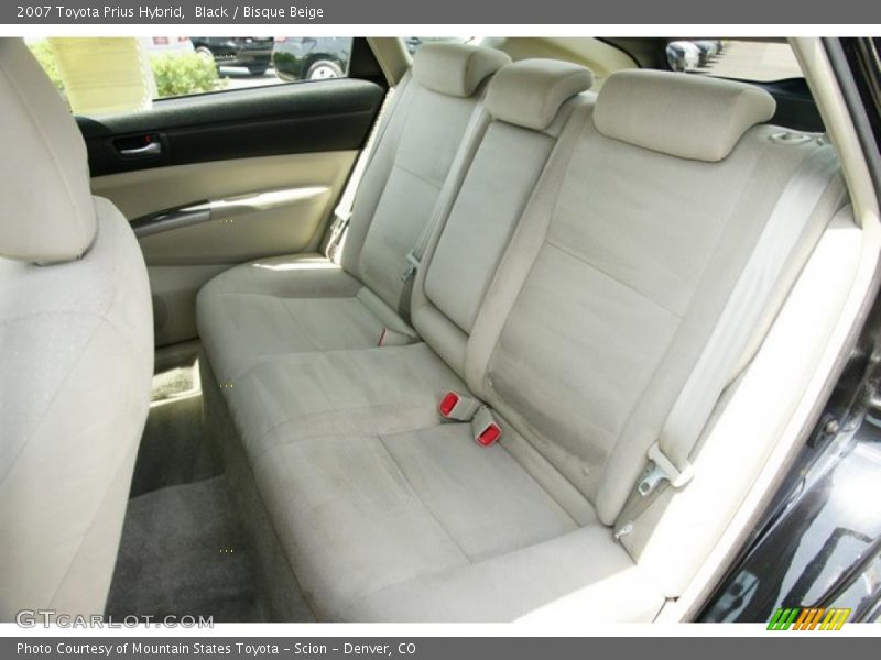 Black / Bisque Beige 2007 Toyota Prius Hybrid