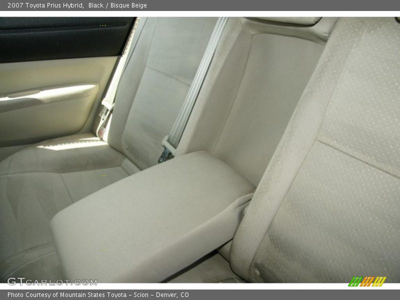 Black / Bisque Beige 2007 Toyota Prius Hybrid