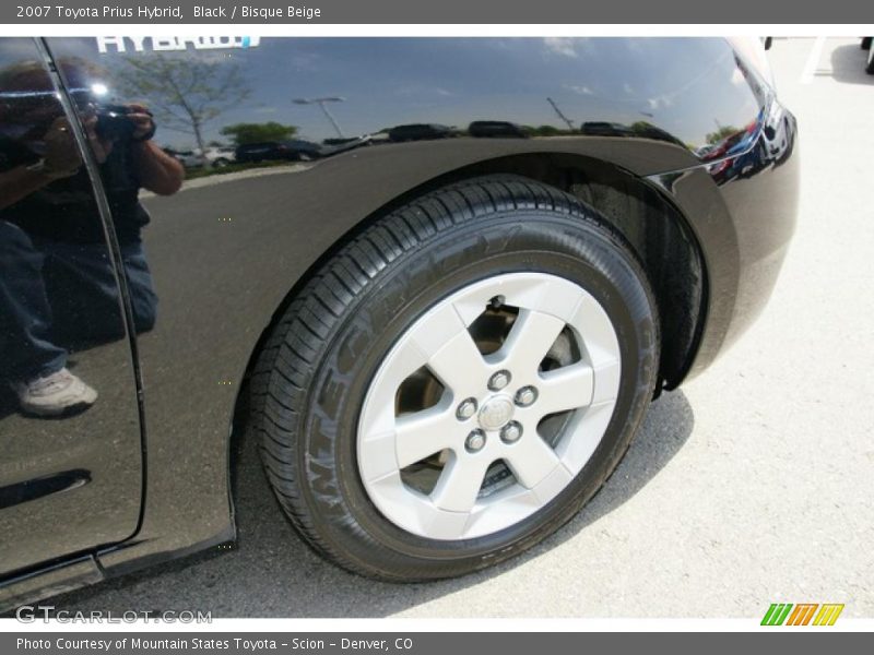Black / Bisque Beige 2007 Toyota Prius Hybrid