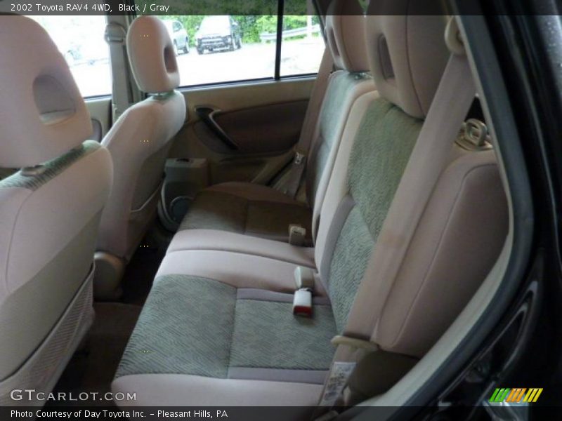 Black / Gray 2002 Toyota RAV4 4WD