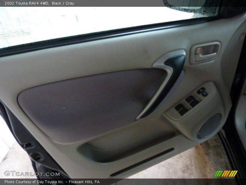 Black / Gray 2002 Toyota RAV4 4WD