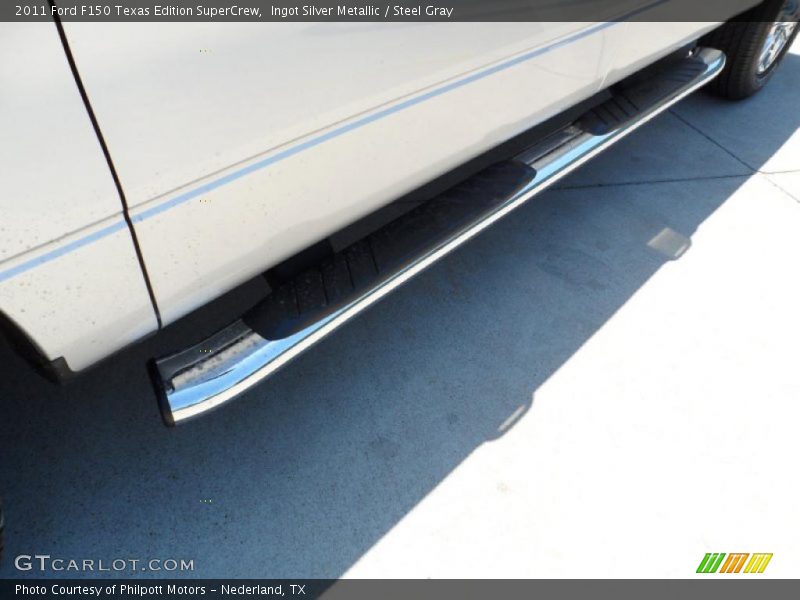 Ingot Silver Metallic / Steel Gray 2011 Ford F150 Texas Edition SuperCrew