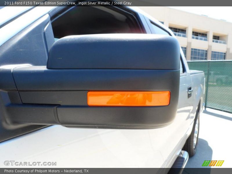 Ingot Silver Metallic / Steel Gray 2011 Ford F150 Texas Edition SuperCrew