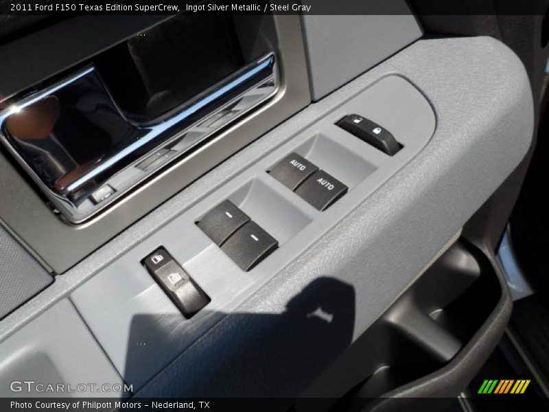 Ingot Silver Metallic / Steel Gray 2011 Ford F150 Texas Edition SuperCrew