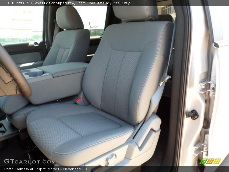 Ingot Silver Metallic / Steel Gray 2011 Ford F150 Texas Edition SuperCrew