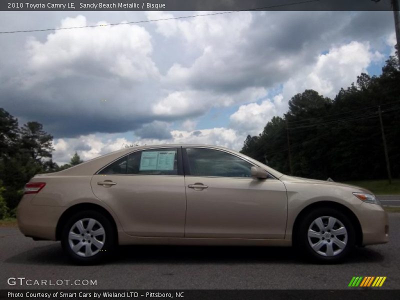 Sandy Beach Metallic / Bisque 2010 Toyota Camry LE