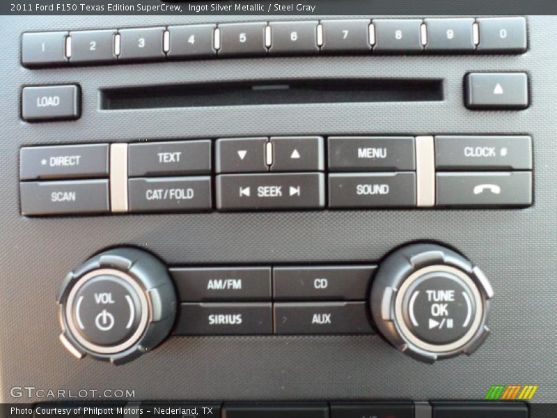 Ingot Silver Metallic / Steel Gray 2011 Ford F150 Texas Edition SuperCrew