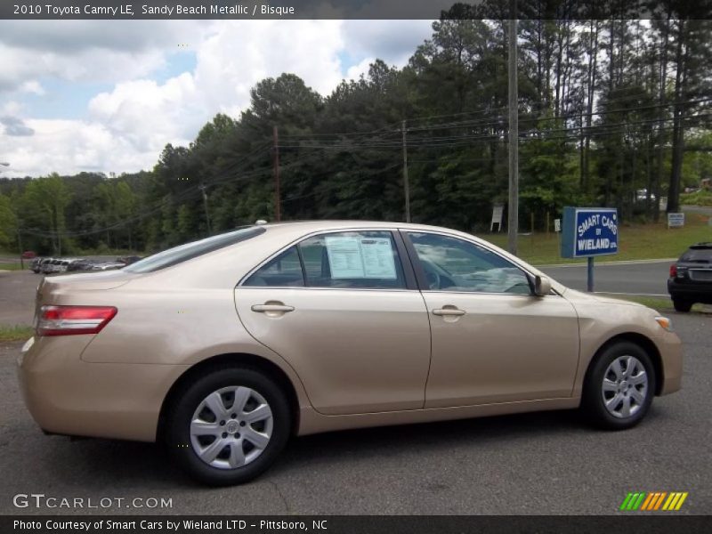 Sandy Beach Metallic / Bisque 2010 Toyota Camry LE
