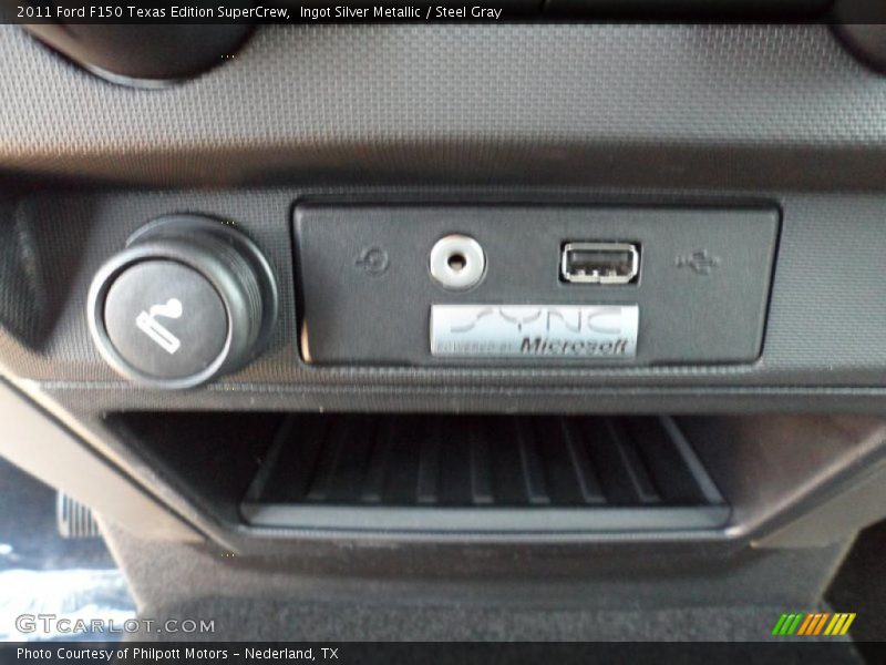 Ingot Silver Metallic / Steel Gray 2011 Ford F150 Texas Edition SuperCrew