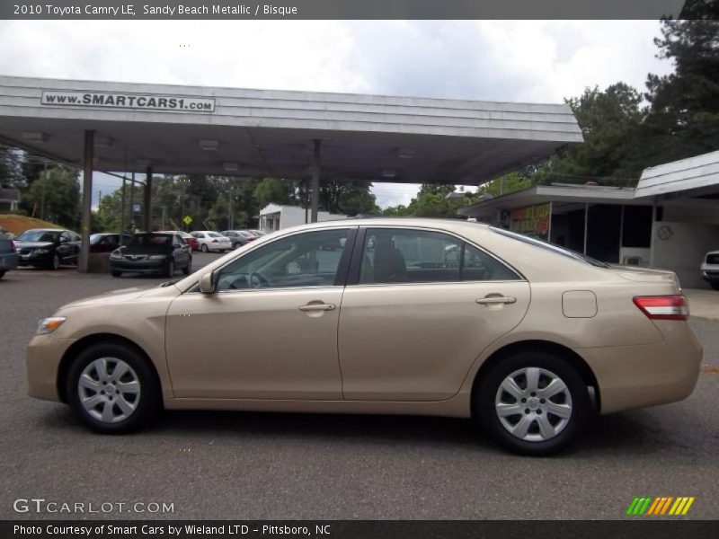 Sandy Beach Metallic / Bisque 2010 Toyota Camry LE