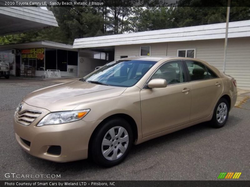 Sandy Beach Metallic / Bisque 2010 Toyota Camry LE