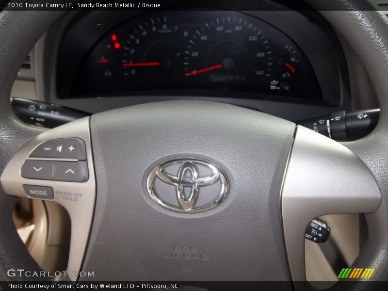 Sandy Beach Metallic / Bisque 2010 Toyota Camry LE