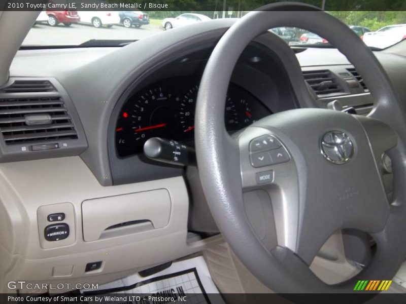 Sandy Beach Metallic / Bisque 2010 Toyota Camry LE