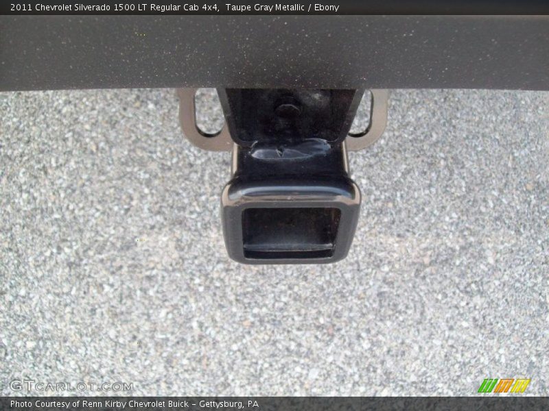 Taupe Gray Metallic / Ebony 2011 Chevrolet Silverado 1500 LT Regular Cab 4x4