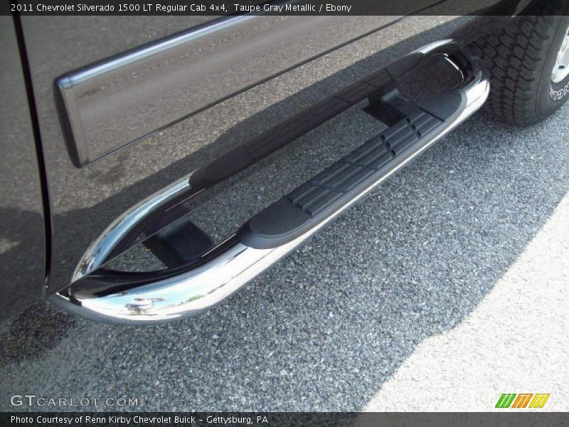 Taupe Gray Metallic / Ebony 2011 Chevrolet Silverado 1500 LT Regular Cab 4x4