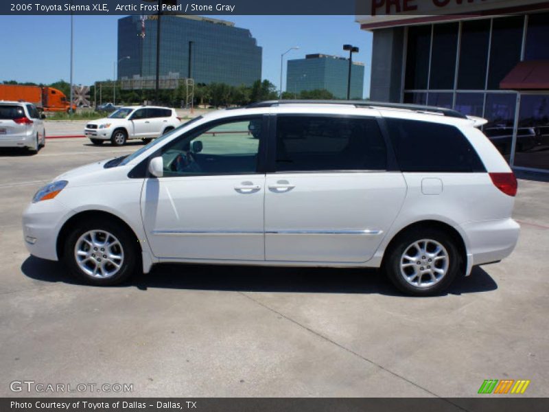 Arctic Frost Pearl / Stone Gray 2006 Toyota Sienna XLE