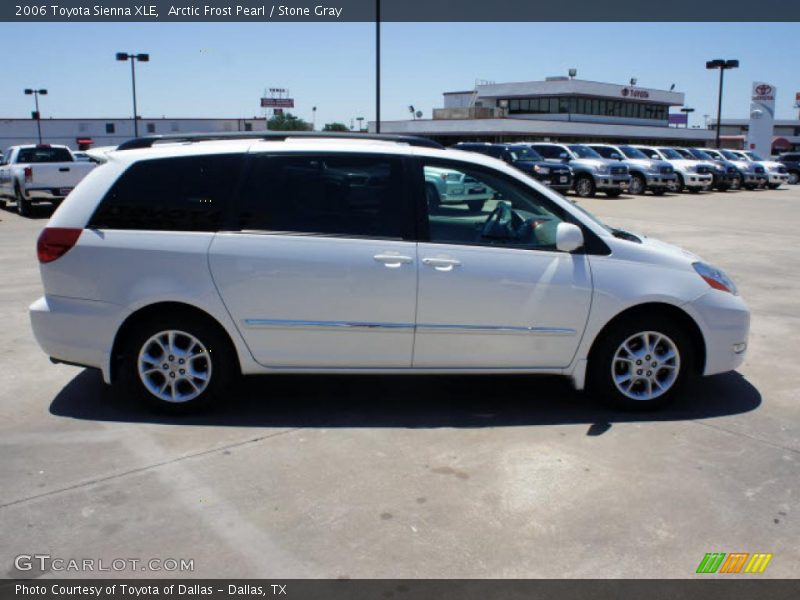 Arctic Frost Pearl / Stone Gray 2006 Toyota Sienna XLE