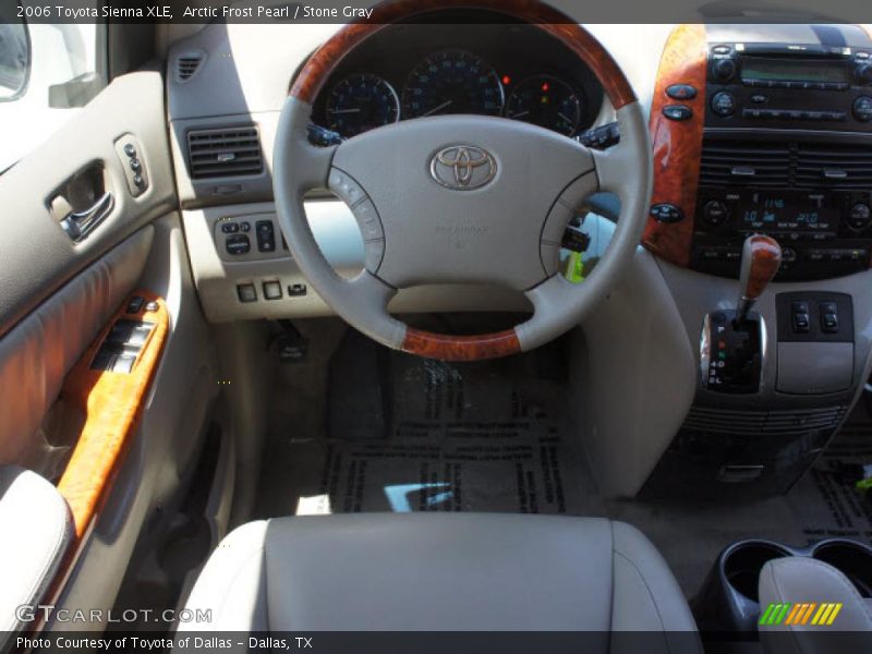 Arctic Frost Pearl / Stone Gray 2006 Toyota Sienna XLE