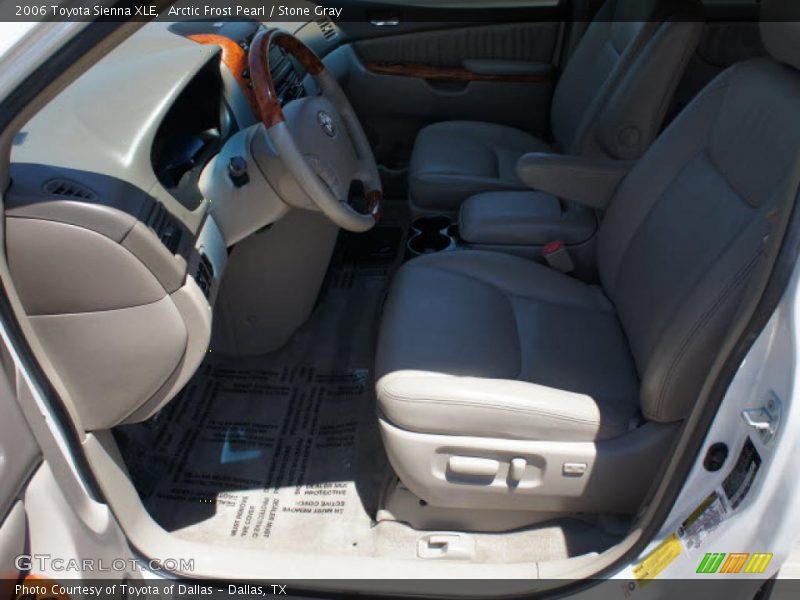 Arctic Frost Pearl / Stone Gray 2006 Toyota Sienna XLE