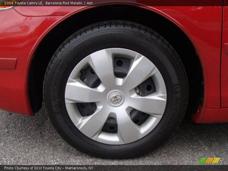 Barcelona Red Metallic / Ash 2009 Toyota Camry LE