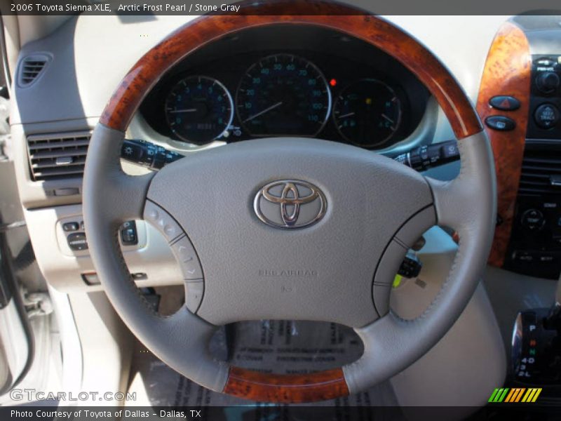 Arctic Frost Pearl / Stone Gray 2006 Toyota Sienna XLE