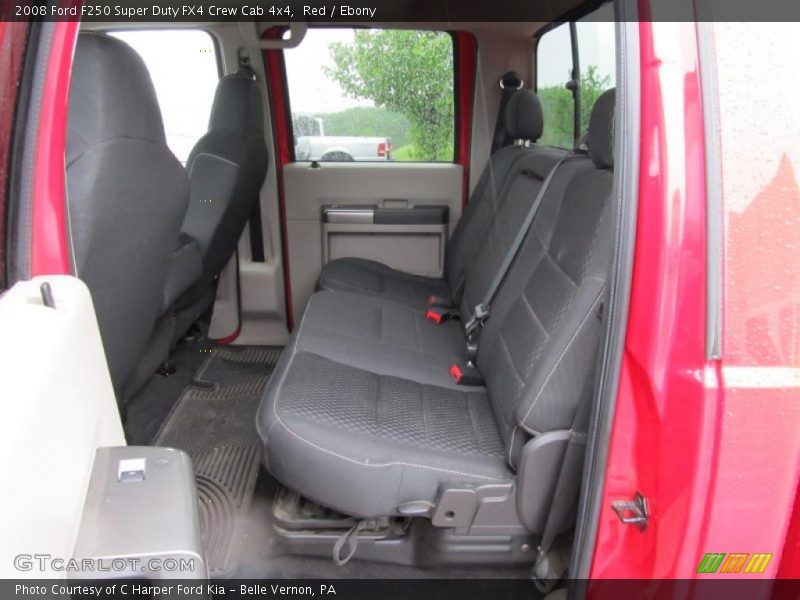  2008 F250 Super Duty FX4 Crew Cab 4x4 Ebony Interior