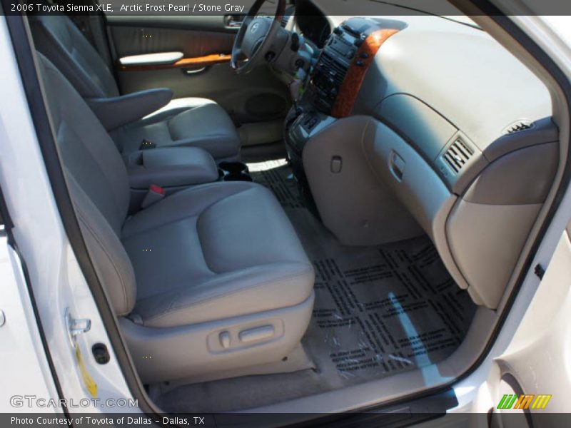 Arctic Frost Pearl / Stone Gray 2006 Toyota Sienna XLE