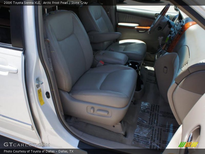Arctic Frost Pearl / Stone Gray 2006 Toyota Sienna XLE