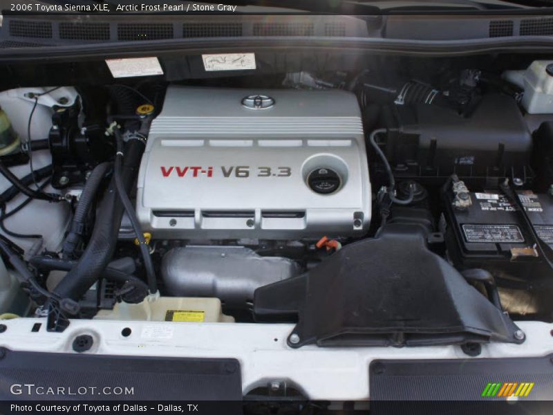 Arctic Frost Pearl / Stone Gray 2006 Toyota Sienna XLE