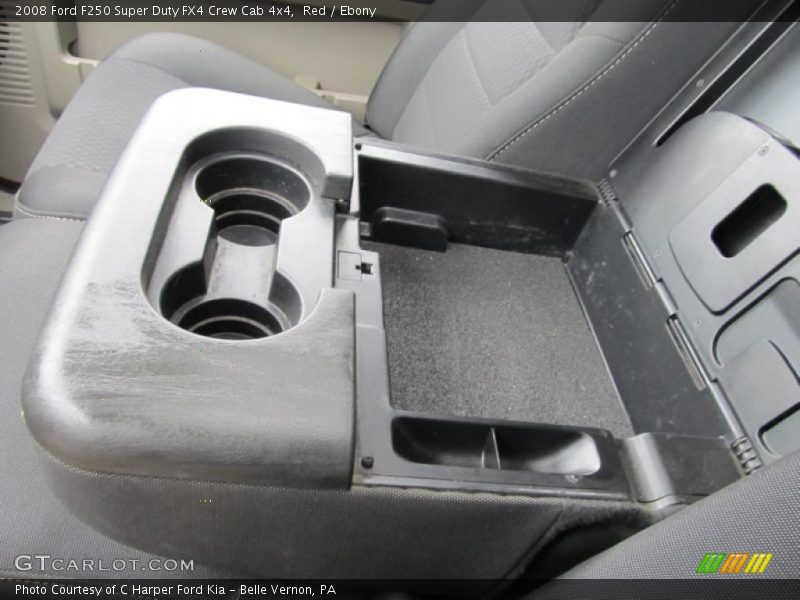 Red / Ebony 2008 Ford F250 Super Duty FX4 Crew Cab 4x4
