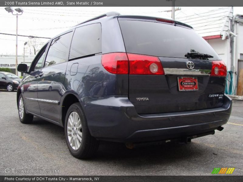 Slate Metallic / Stone 2008 Toyota Sienna Limited AWD