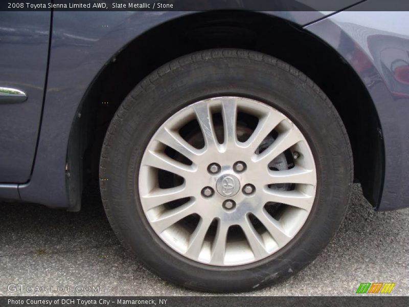 Slate Metallic / Stone 2008 Toyota Sienna Limited AWD