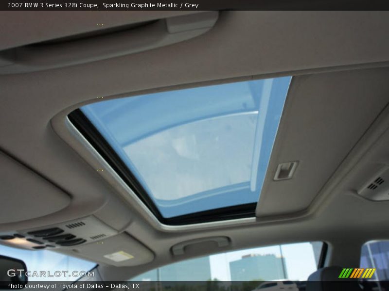 Sparkling Graphite Metallic / Grey 2007 BMW 3 Series 328i Coupe