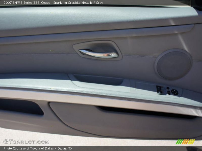 Sparkling Graphite Metallic / Grey 2007 BMW 3 Series 328i Coupe