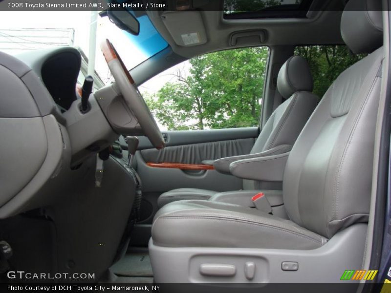 Slate Metallic / Stone 2008 Toyota Sienna Limited AWD
