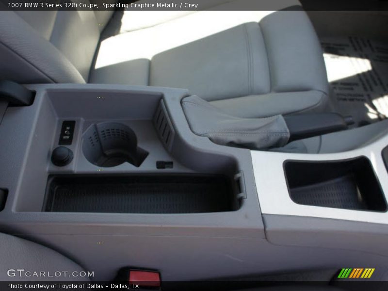 Sparkling Graphite Metallic / Grey 2007 BMW 3 Series 328i Coupe