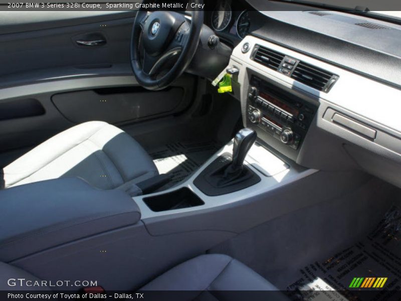 Sparkling Graphite Metallic / Grey 2007 BMW 3 Series 328i Coupe