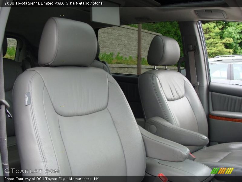 Slate Metallic / Stone 2008 Toyota Sienna Limited AWD