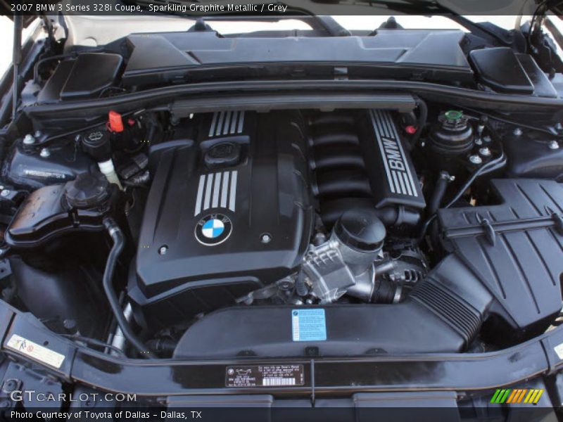Sparkling Graphite Metallic / Grey 2007 BMW 3 Series 328i Coupe