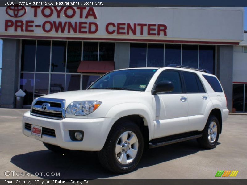 Natural White / Stone Gray 2008 Toyota 4Runner SR5