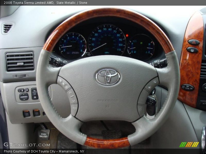 Slate Metallic / Stone 2008 Toyota Sienna Limited AWD